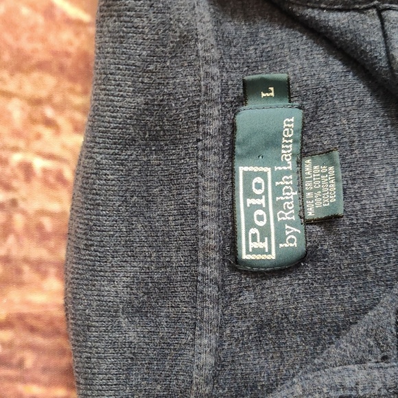 Polo by Ralph Lauren Mens Quarter Zip Pullover Sweatshirt Excellent Condition - Picture 3 of 9